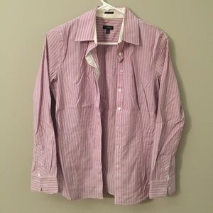 Talbots Striped Button Down